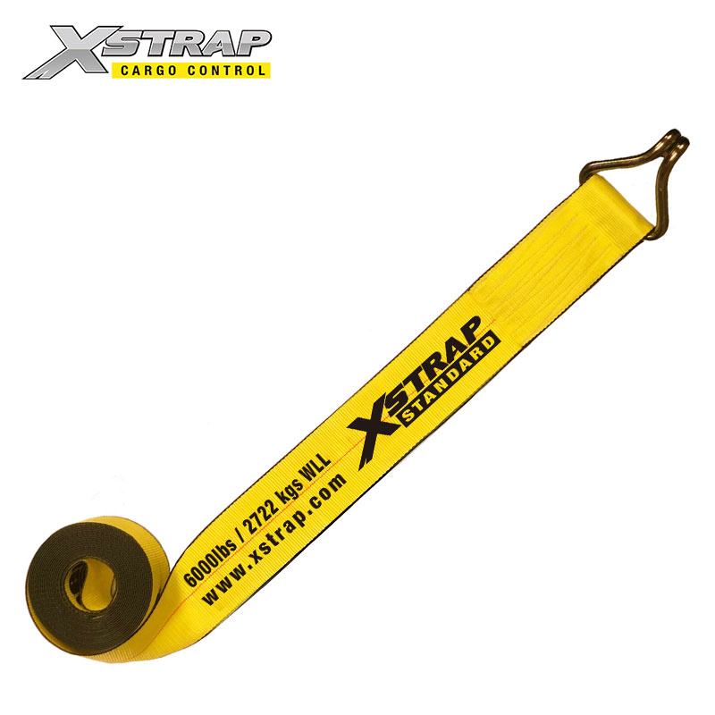 61878-Szabványos 4 hüvelykes csörlőszíjak dróthoroggal