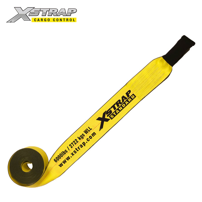 61881-Szabványos 4 hüvelykes csörlőszíjak varrott szemmel