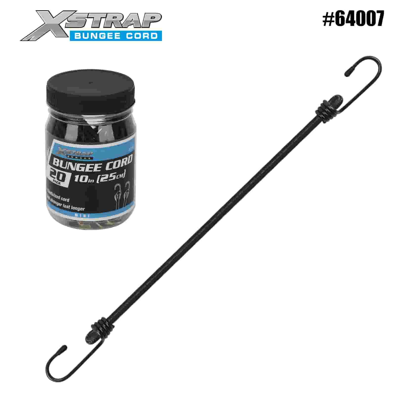 Xstrap 64007 20PK MINI Bungee vezetékek 4 mm x 10